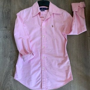 Ralph Lauren shirt pink size xs